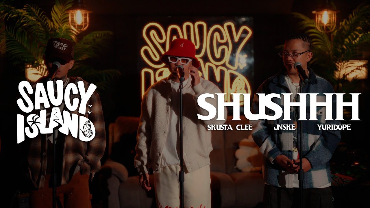 Skusta Clee, Jnske & Yuridope - "Shushhh" | Saucy Island cover art