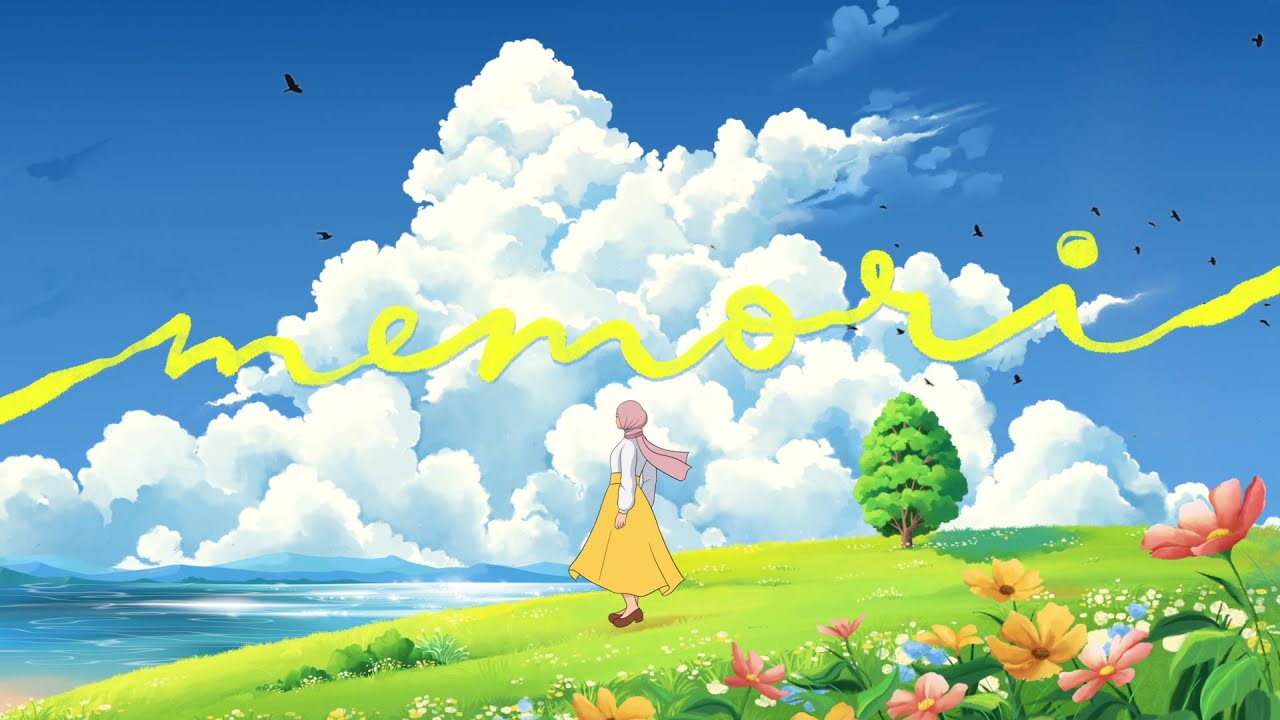 Salma Salsabil - Memori (Official Lyric Video) cover art