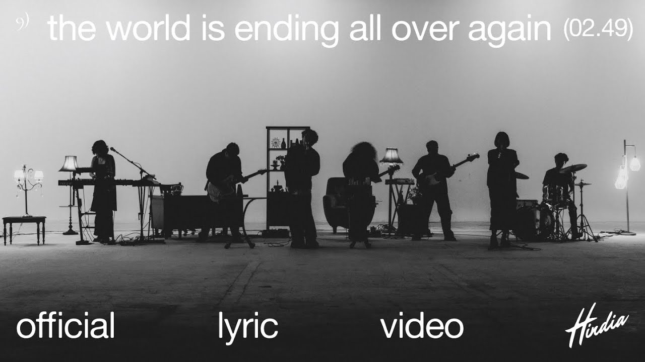 Hindia - the world is ending all over again cover art