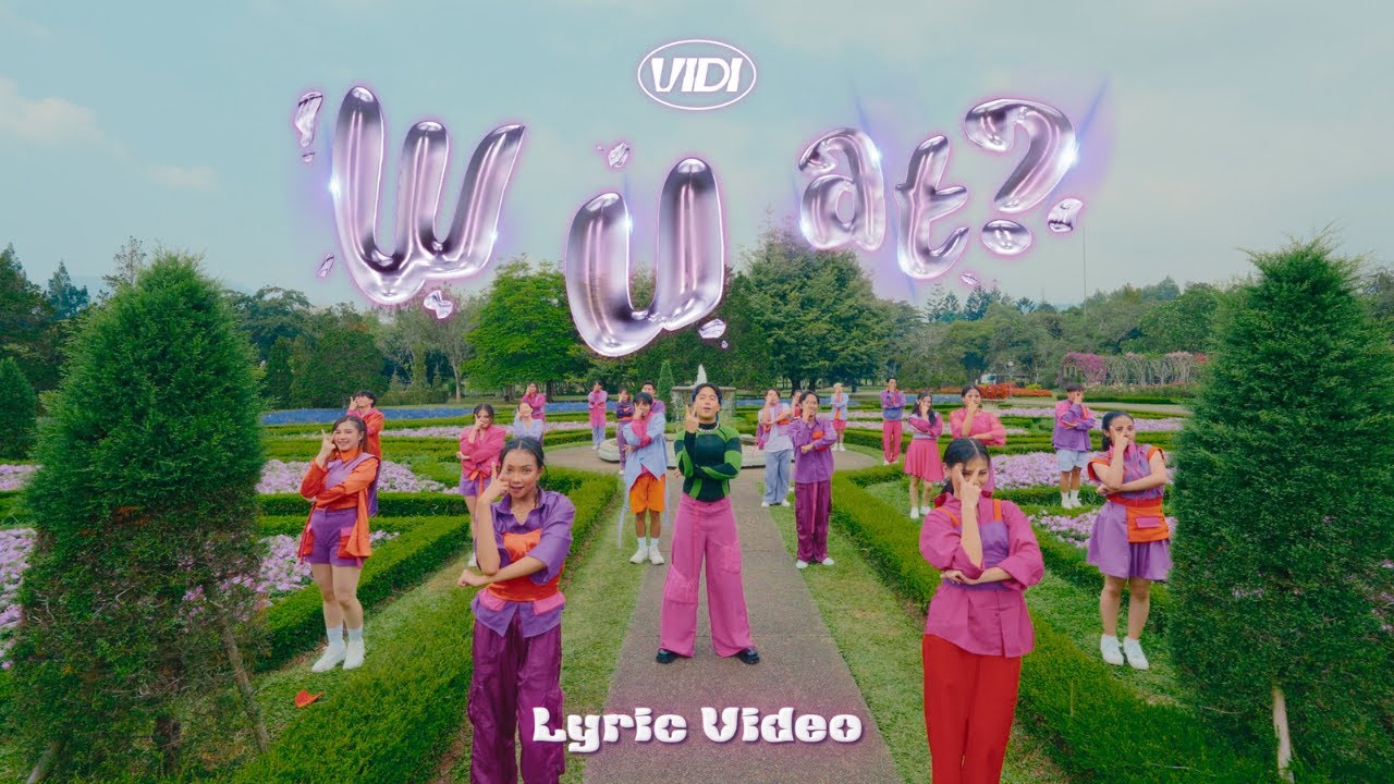 VIDI - w u at? (Official Lyric Video) cover art