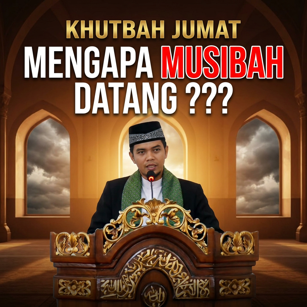 Khutbah Jumat - MENGAPA MUSIBAH DATANG ??? cover art