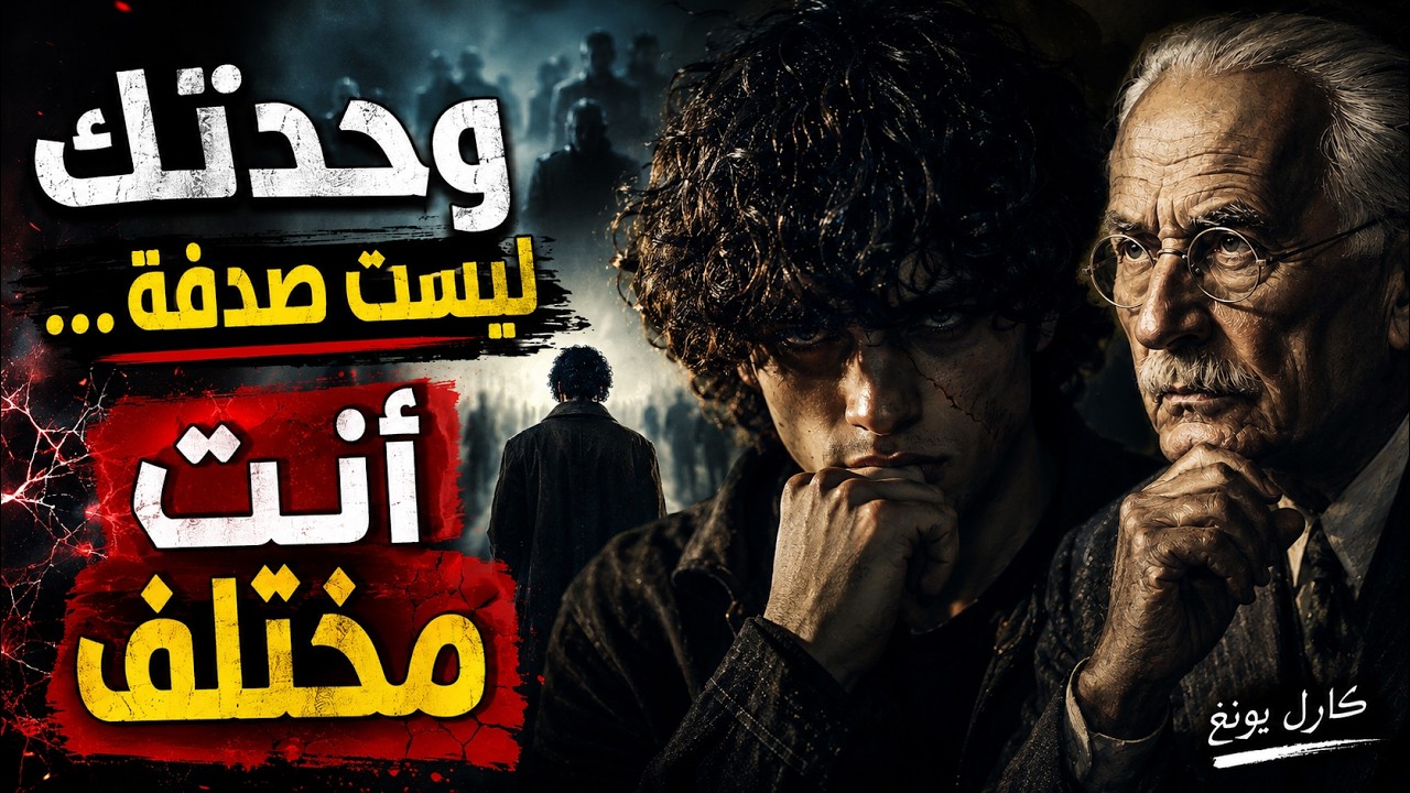 الشعور بالوحدة ليس ضعفاً بل دليل عبقريتك النفسية | كارل يونغ cover art