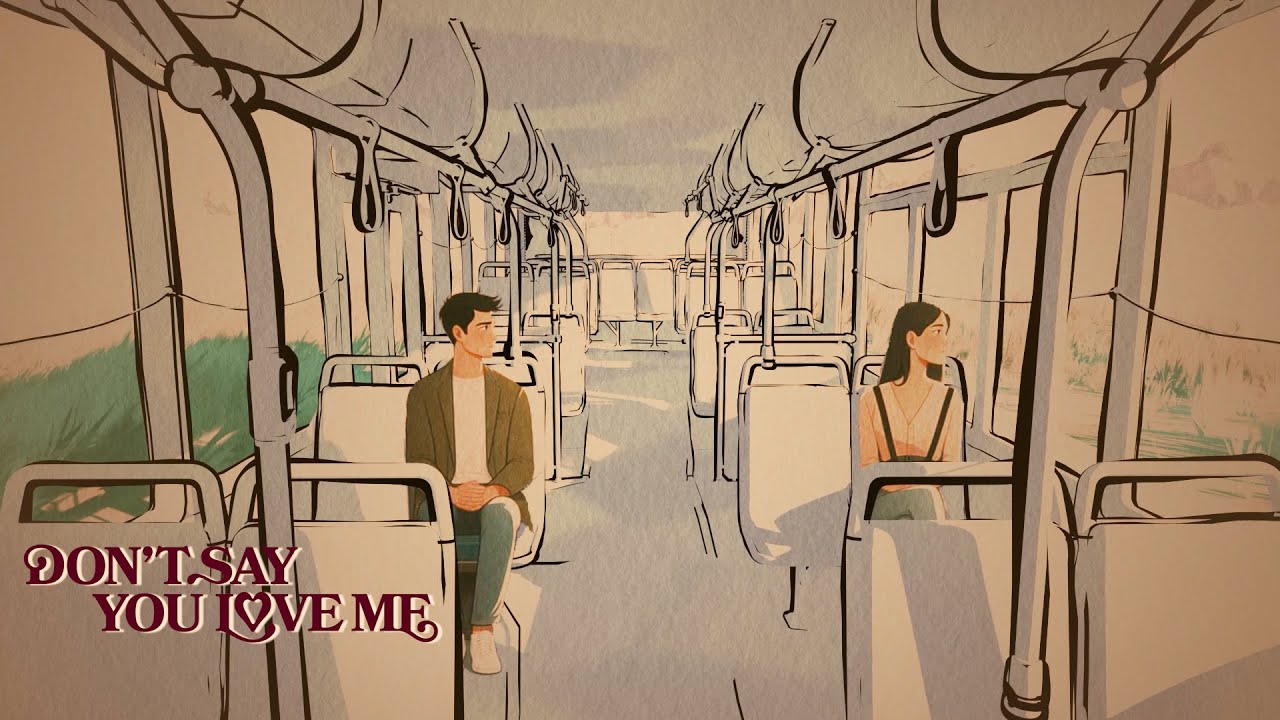 진 (Jin) 'Don't Say You Love Me' Lyric Video cover art