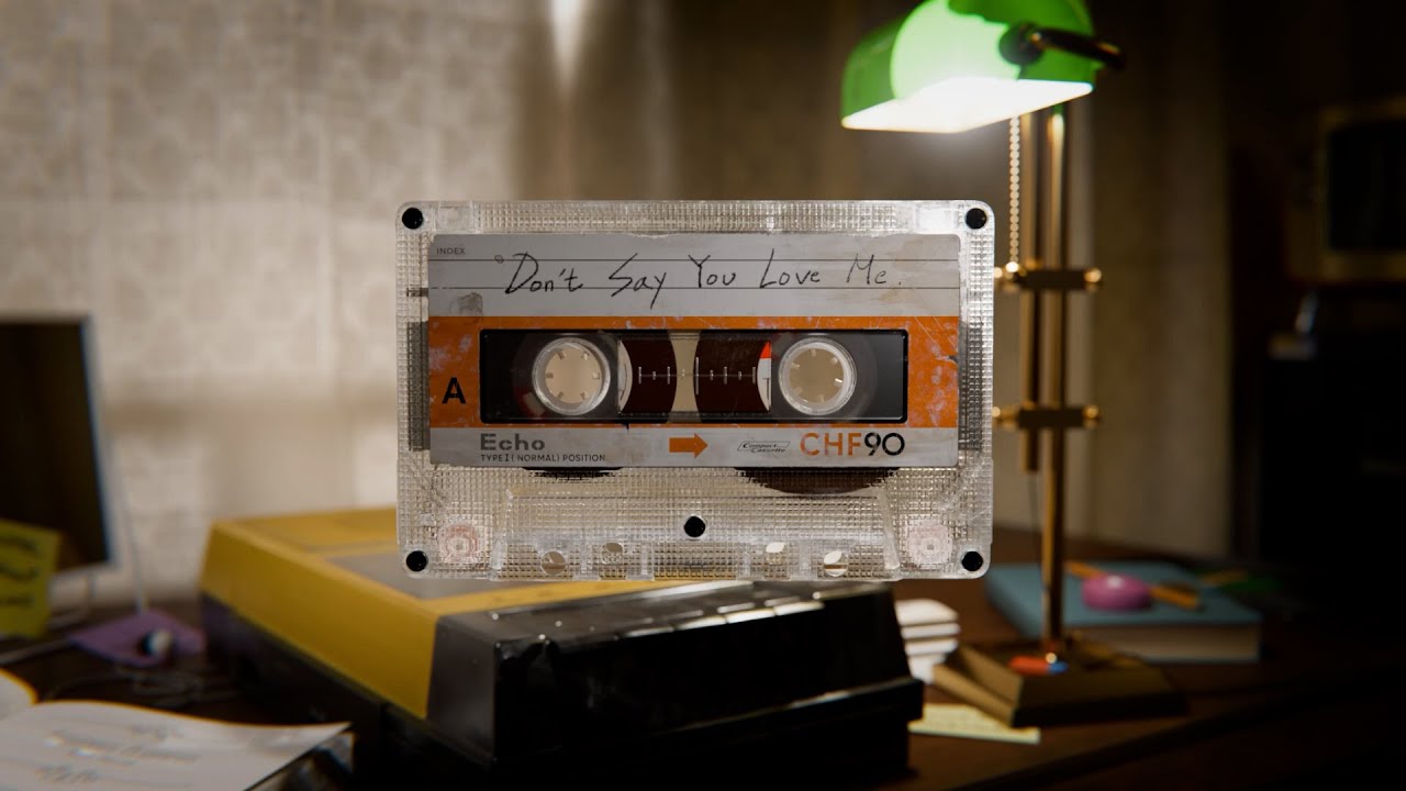 진 (Jin) 'Don't Say You Love Me (90s Pop Remix)' Visualizer cover art