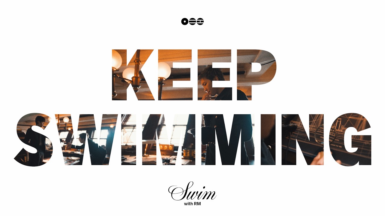 BTS (방탄소년단) ‘SWIM with RM (Chill Hip Hop Remix)’ Visualizer cover art
