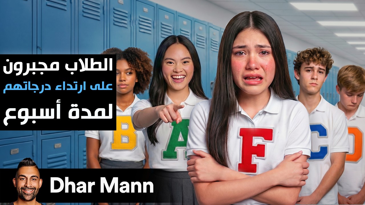 Dhar Mann Studios | الطلاب مجبورن على إرتداء درجاتهم لمدة أسبوع cover art