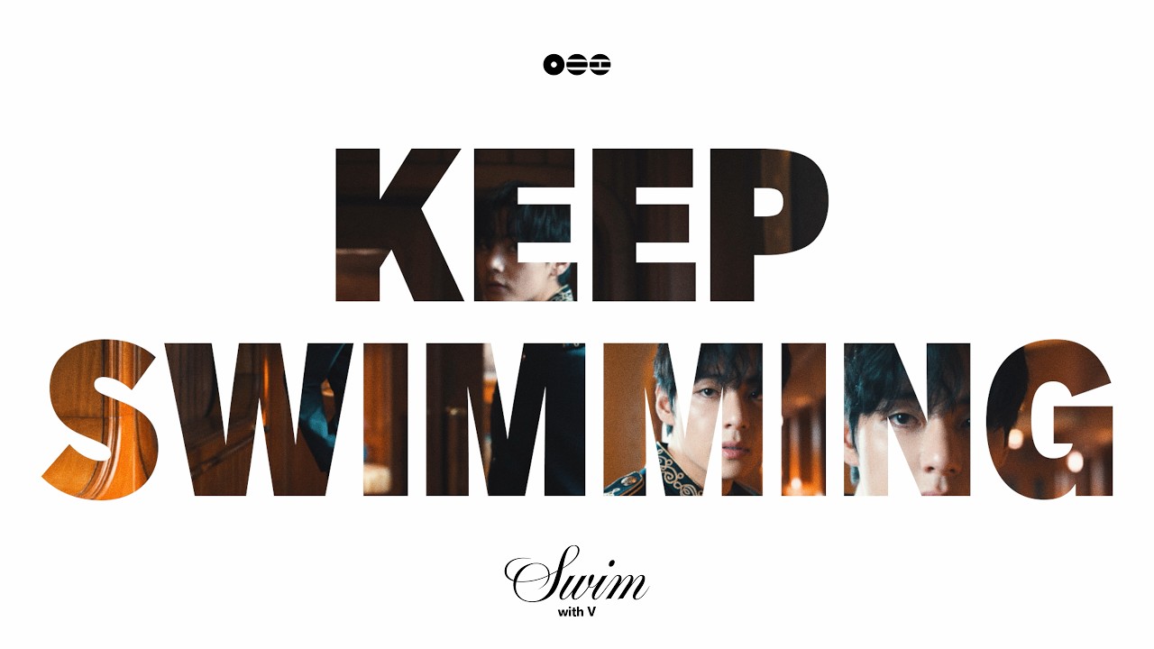 BTS (방탄소년단) ‘SWIM with V (Electronic Remix)’ Visualizer cover art
