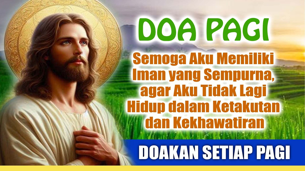 DOA PAGI🟠Semoga Aku Memiliki Iman yang Sempurna agar Tidak Lagi Hidup dalam Ketakutan & Kekhawatiran cover art