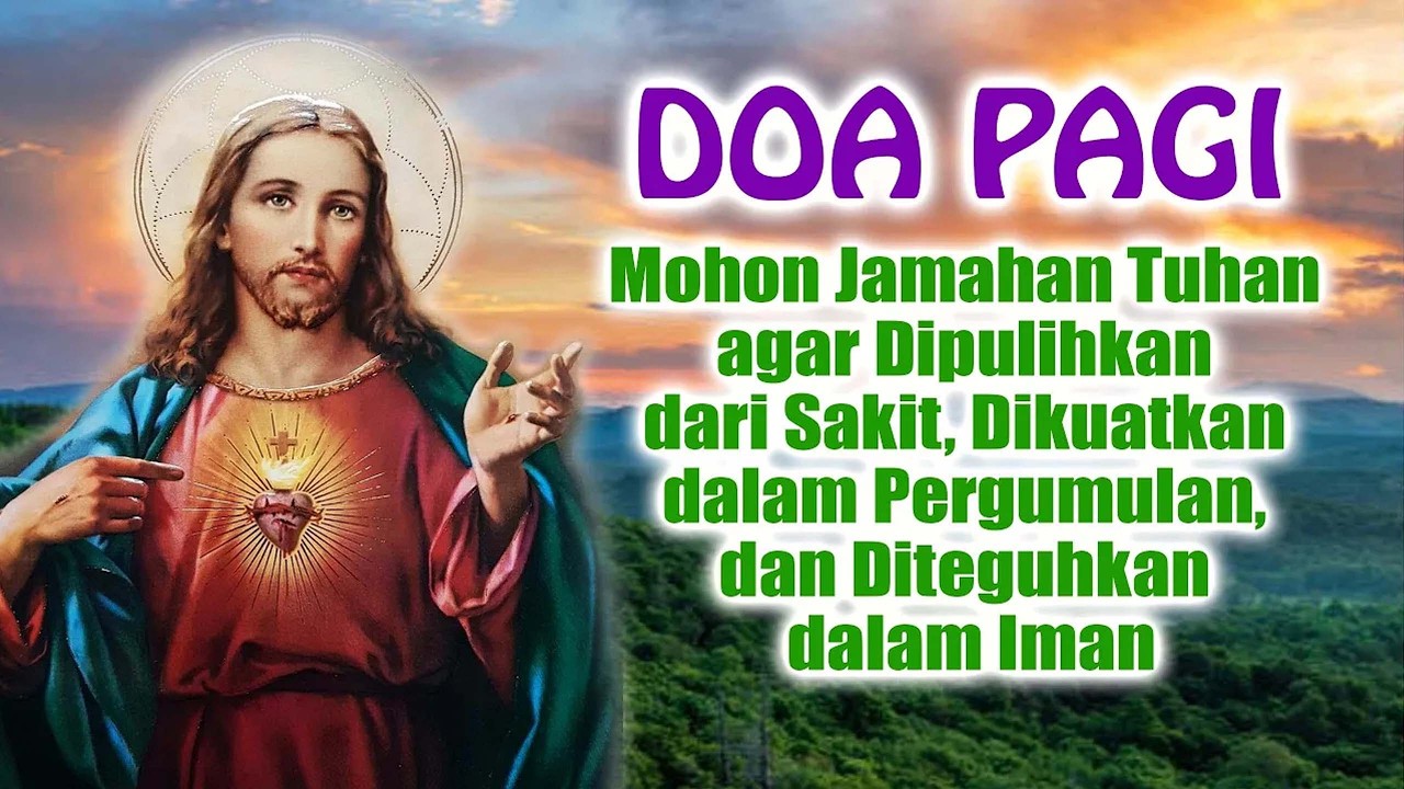 DOA PAGI 🟠 Mohon Jamahan Tuhan agar Dipulihkan dari Sakit, Dikuatkan, dan Diteguhkan dalam Iman cover art