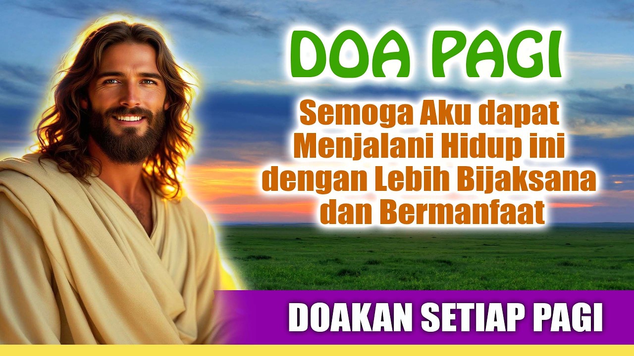 DOA PAGI🟠 Semoga Aku dapat Menjalani Hidup ini dengan Lebih Bijaksana dan Bermanfaat ( SETIAP HARI ) cover art