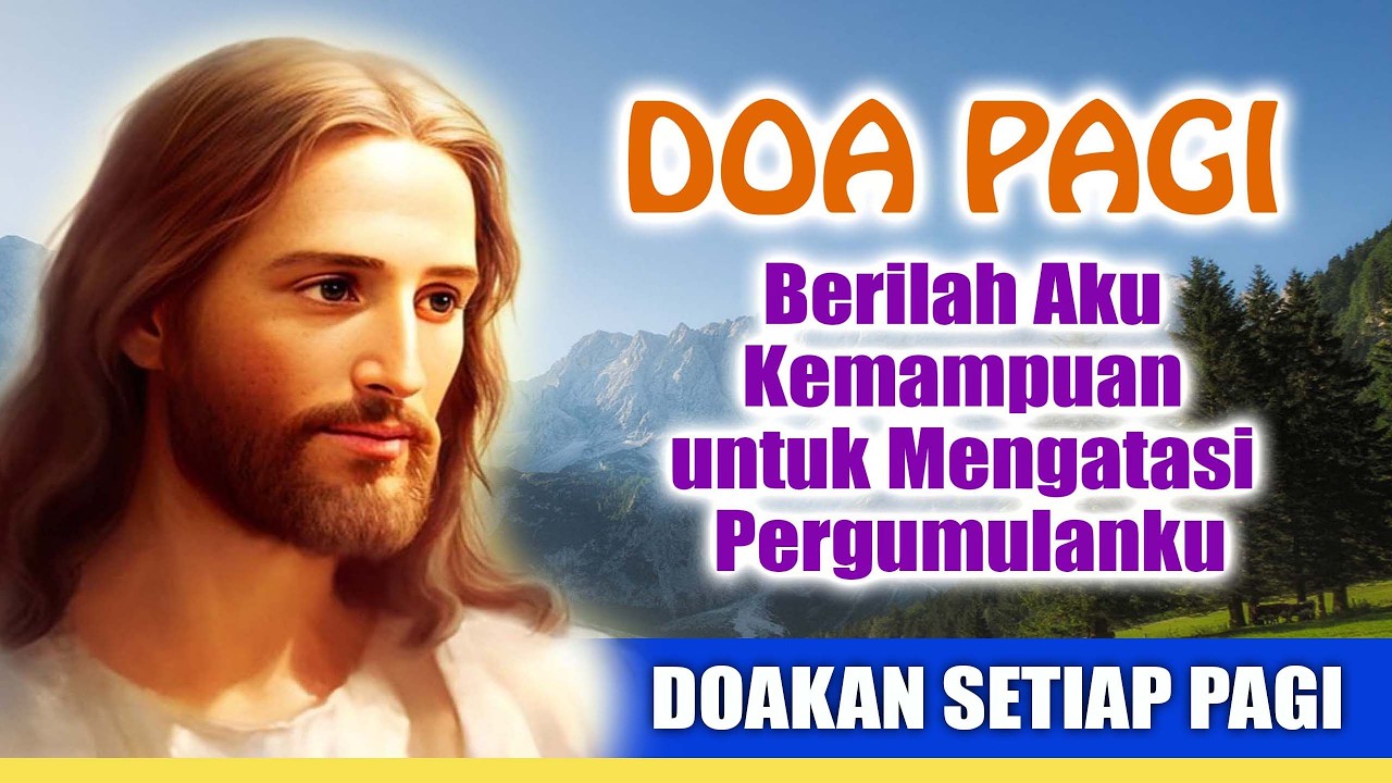 DOA PAGI 🟠 Berilah Aku Kemampuan untuk Mengatasi Pergumulanku ( Doakan Setiap Pagi ) | Doa Katolik cover art
