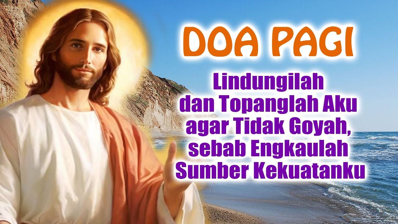 DOA PAGI 🟠 Lindungilah dan Topanglah Aku agar Tidak Goyah, sebab Engkaulah Sumber Kekuatanku cover art