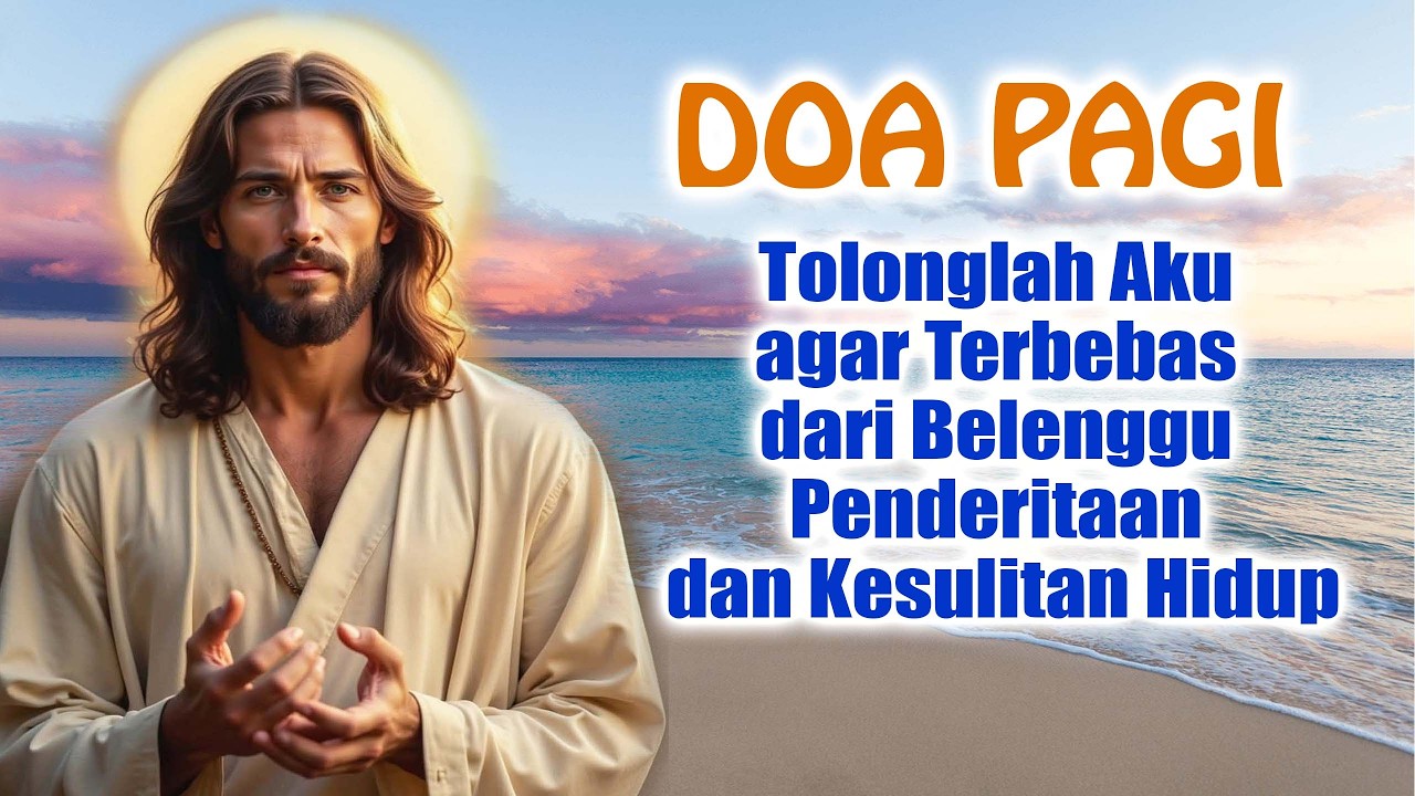 DOA PAGI 🟠 Tolonglah Aku agar Terbebas dari Belenggu Penderitaan dan Kesulitan Hidup | Doa Katolik cover art
