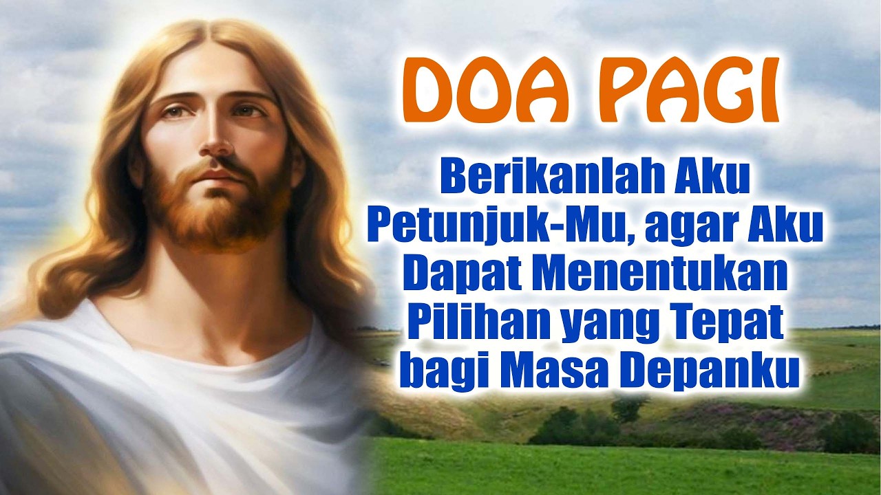 DOA PAGI 🟠Berikanlah Aku Petunjuk-Mu, agar Aku Dapat Menentukan Pilihan yang Tepat bagi Masa Depanku cover art