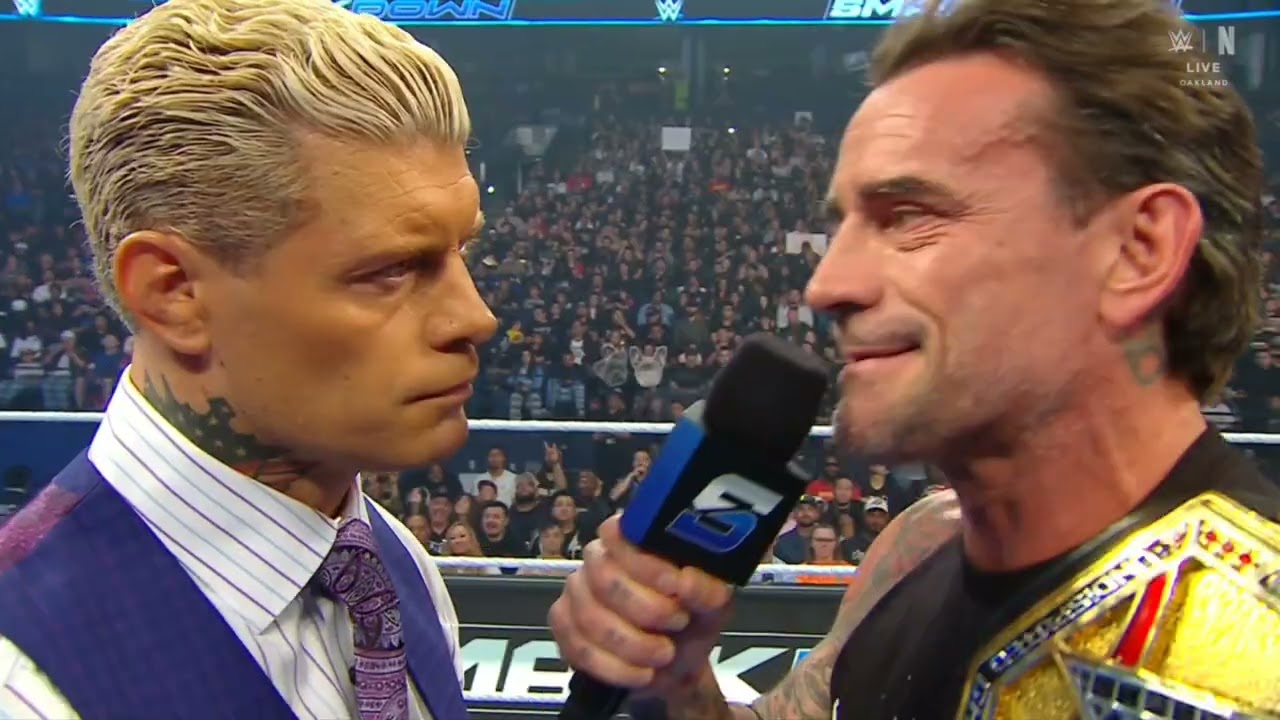 WWE SMACKDOWN CM PUNK ENTRANCE 07/24/26