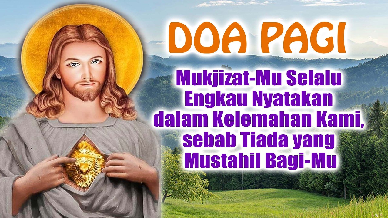 DOA PAGI🟠 Mukjizat-Mu Selalu Engkau Nyatakan dalam Kelemahan Kami, sebab Tiada yang Mustahil Bagi-Mu cover art