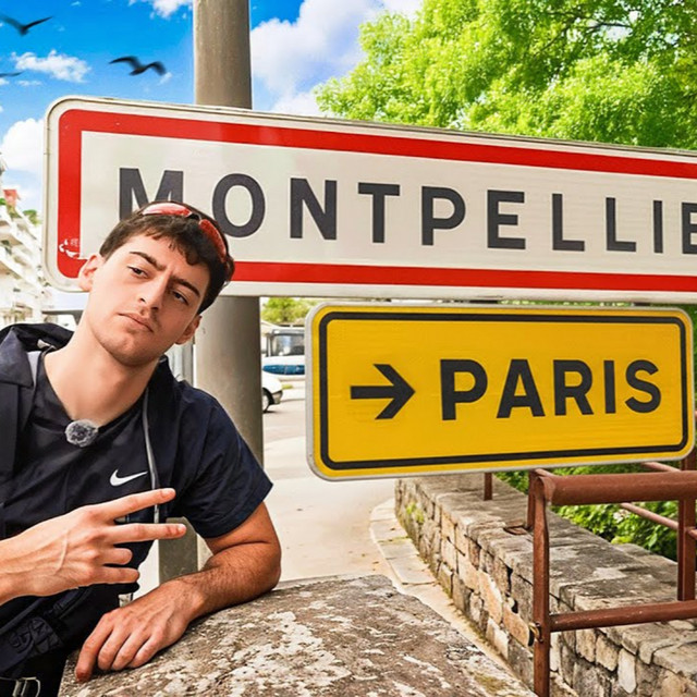 On doit marcher de MONTPELLIER à PARIS avec NICO... (il s’est passé des DINGUERIES) JOUR 1 cover art