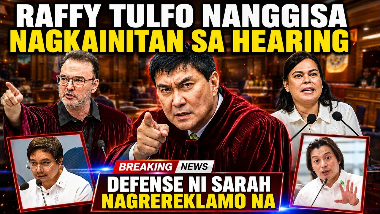NAGKAINITAN sa SENATE HEARING ni VP SARAH DUTERTE