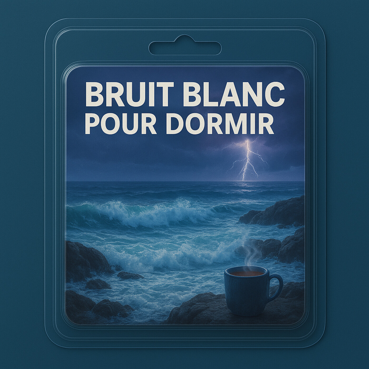 Bruit Blanc 1H pour DORMIR | La houle nocturne cover art