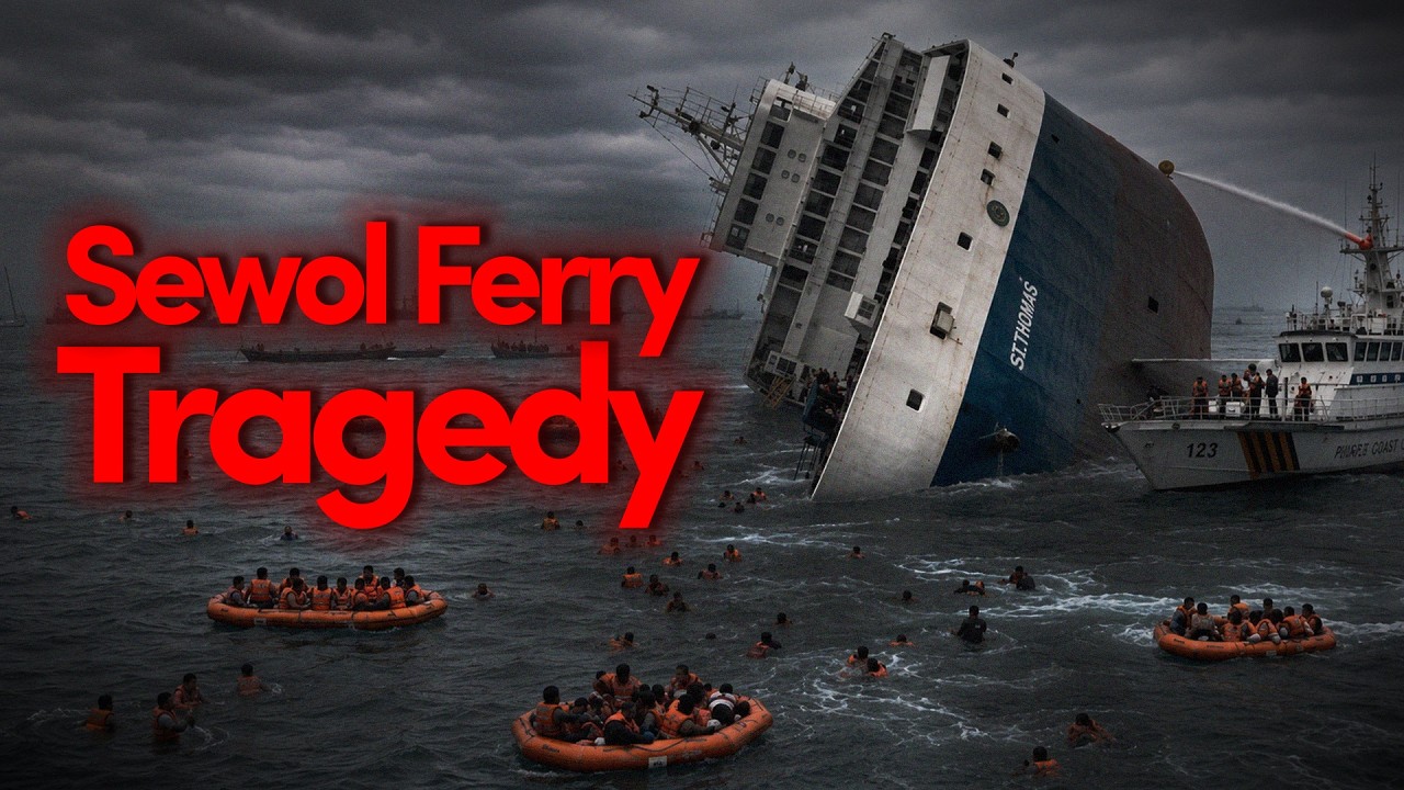 The Sewol Ferry Tragedy - (South Korea's Worst Peacetime Disaster) cover art