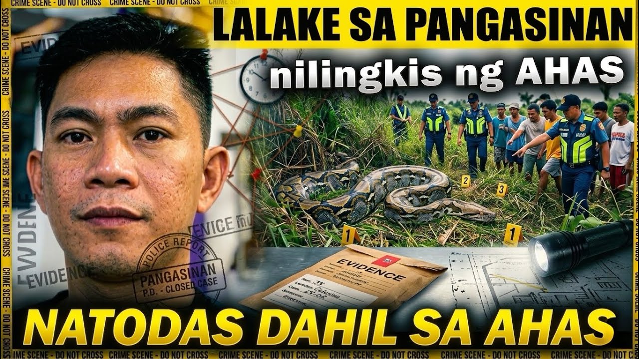 GRABE, DAHIL SA AHAS NATODAS ANG ISANG FOREMAN - Tagalog Crime Story cover art