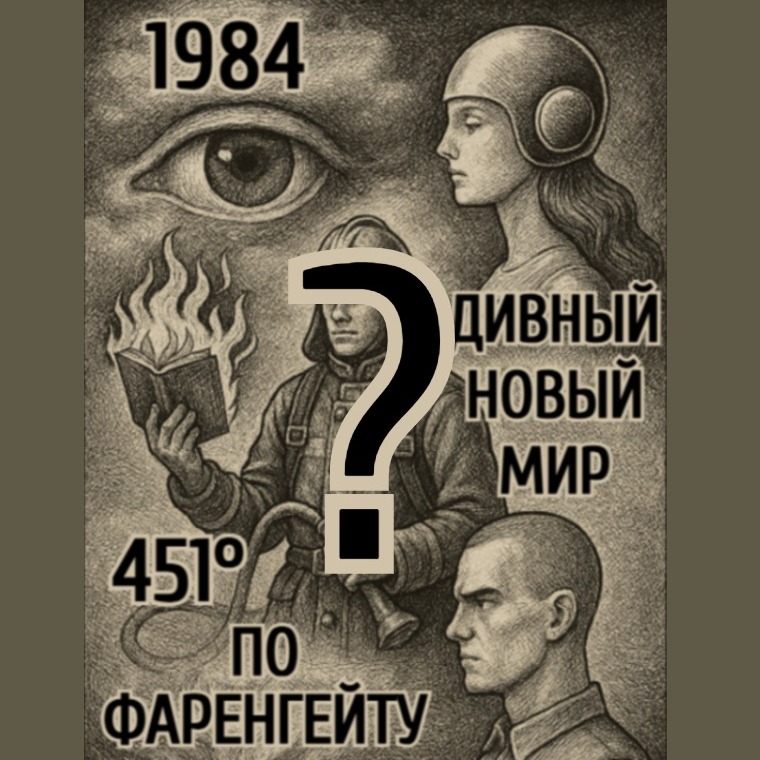 Берег антиутопии: выбираем лучшую антиутопию в истории || 1984, Мы, 451° по Фаренгейту & more