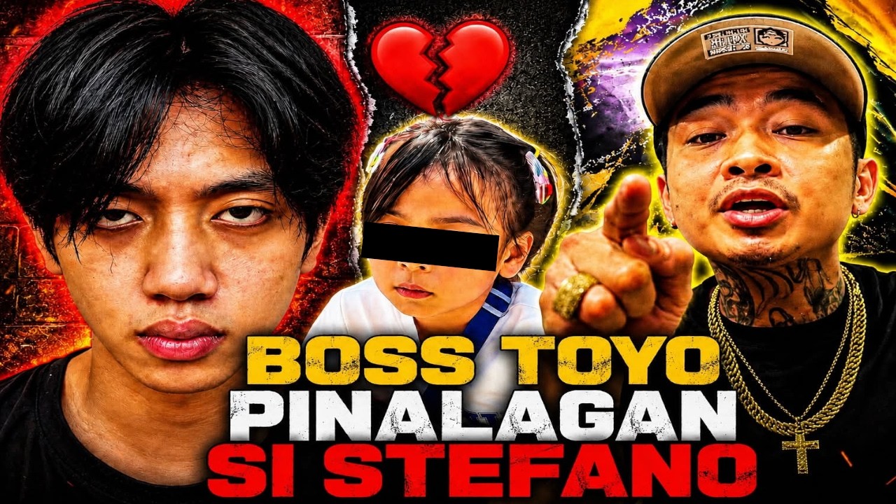 Ria vlogs Ineexploit ng tatay ft. Boss Toyo vs. Stefano cover art