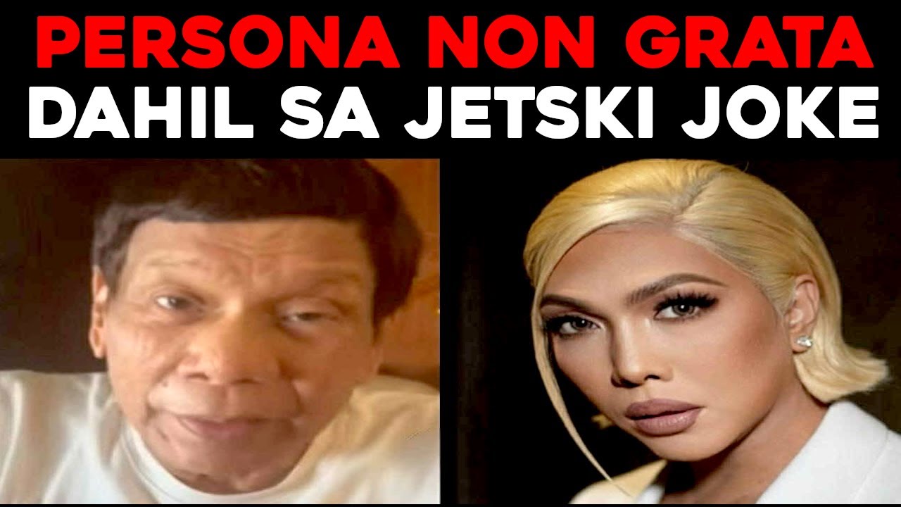Vice Ganda Persona Non Grata dahil sa Jetski Joke kay Duterte cover art