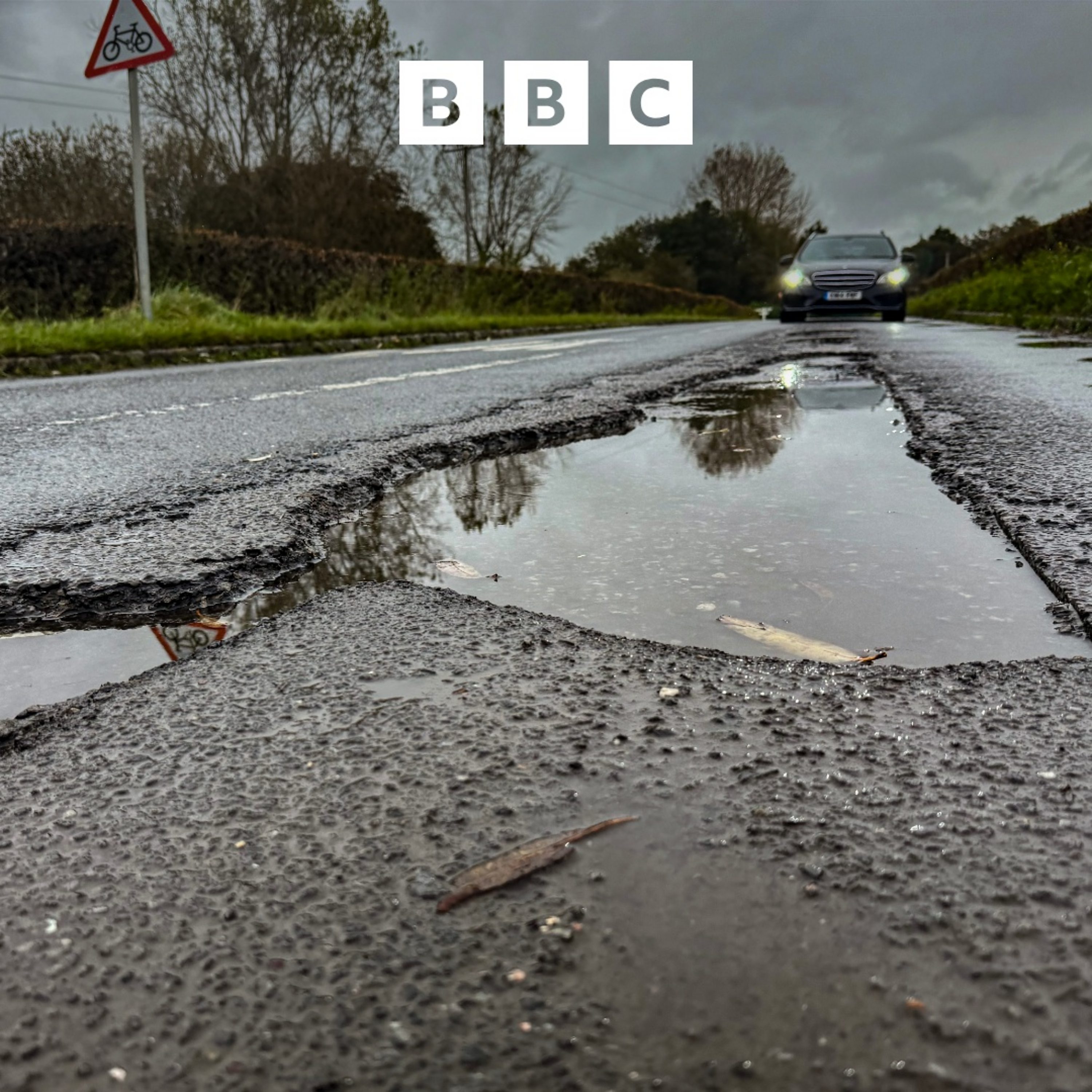The AI pothole hunter cover art