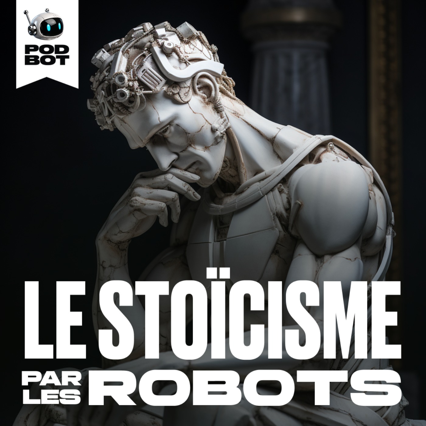 Le Stoïcisme par les Robots | Philosophie pour les esprits modernes cover art