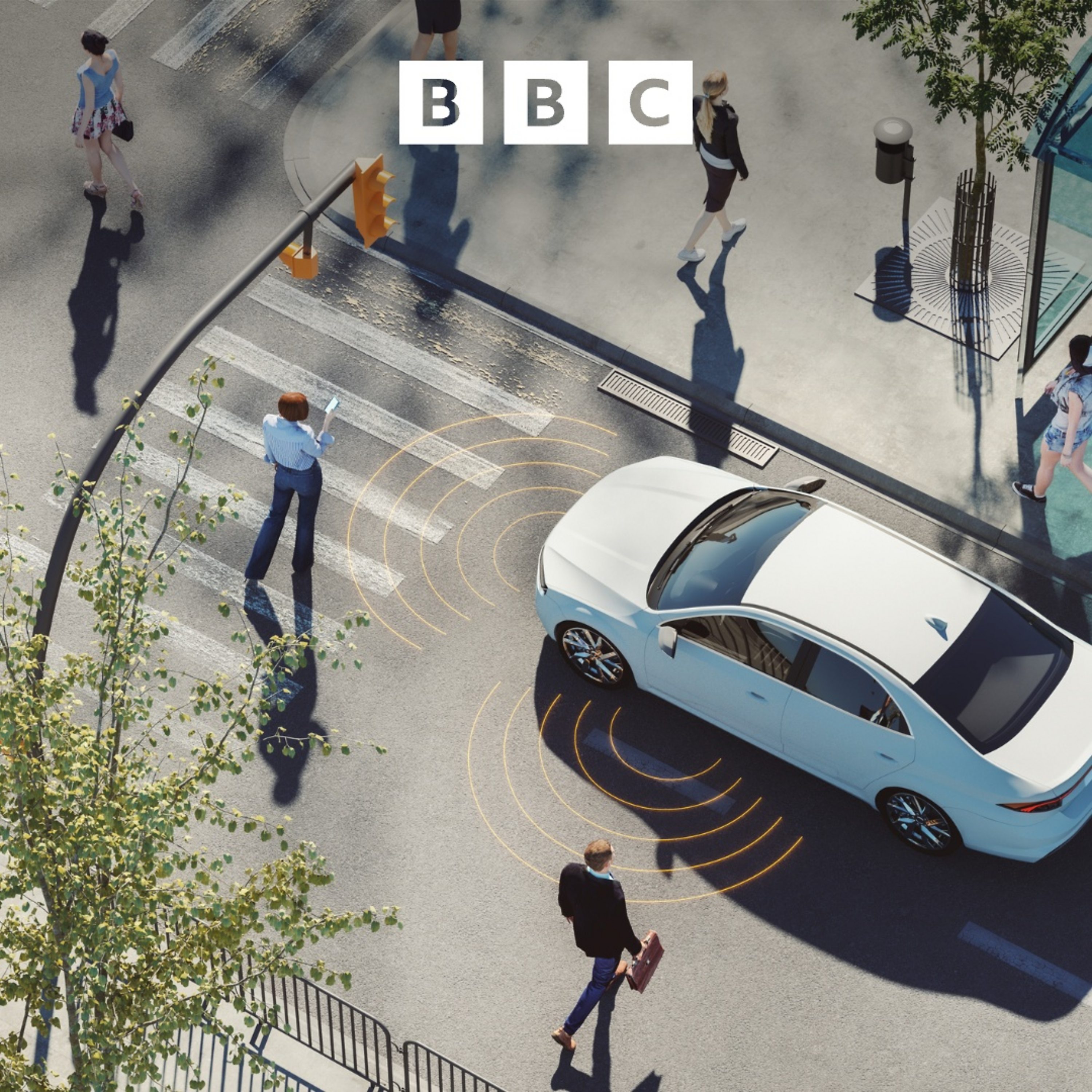 Sharing the road with driverless cars cover art