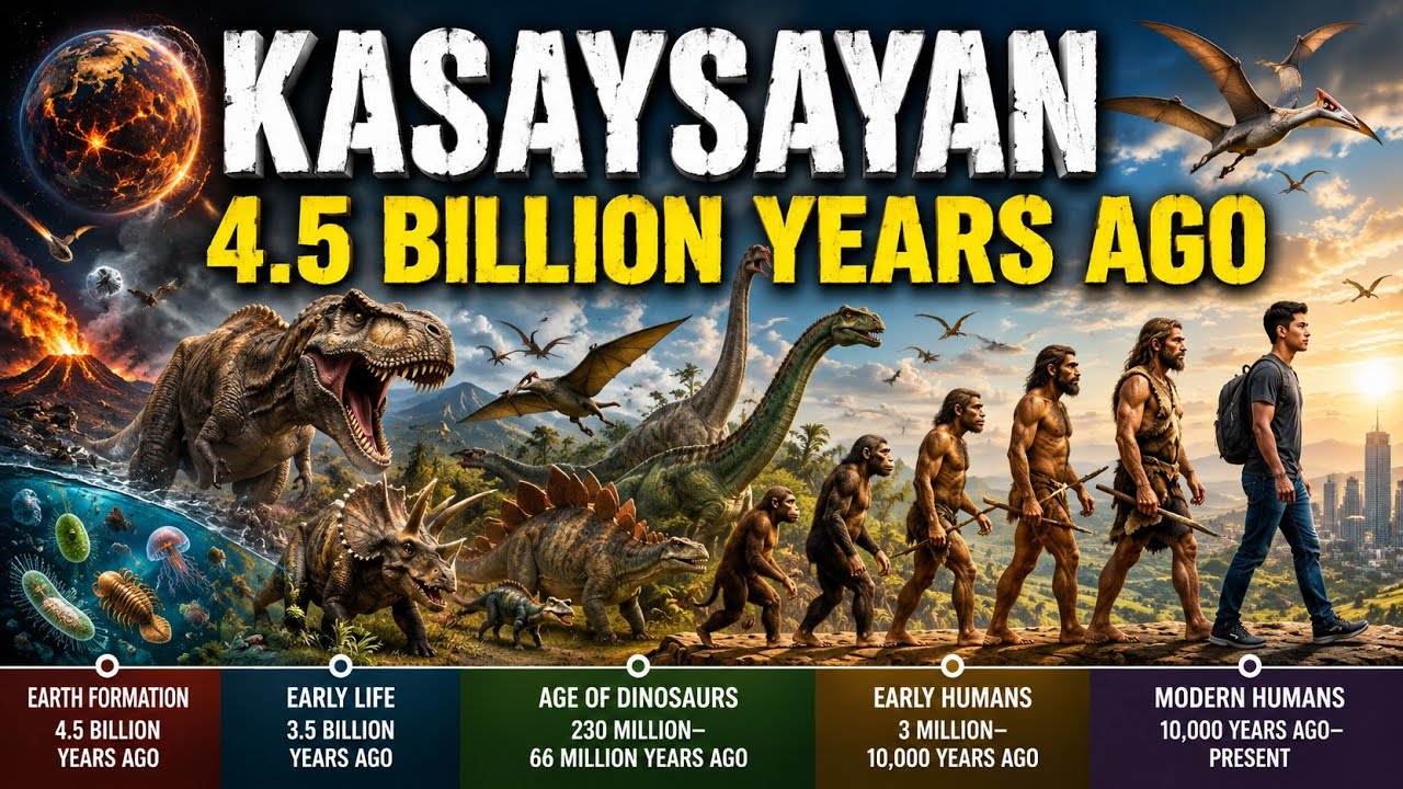 Kasaysayan Ng earth #history #tagalog