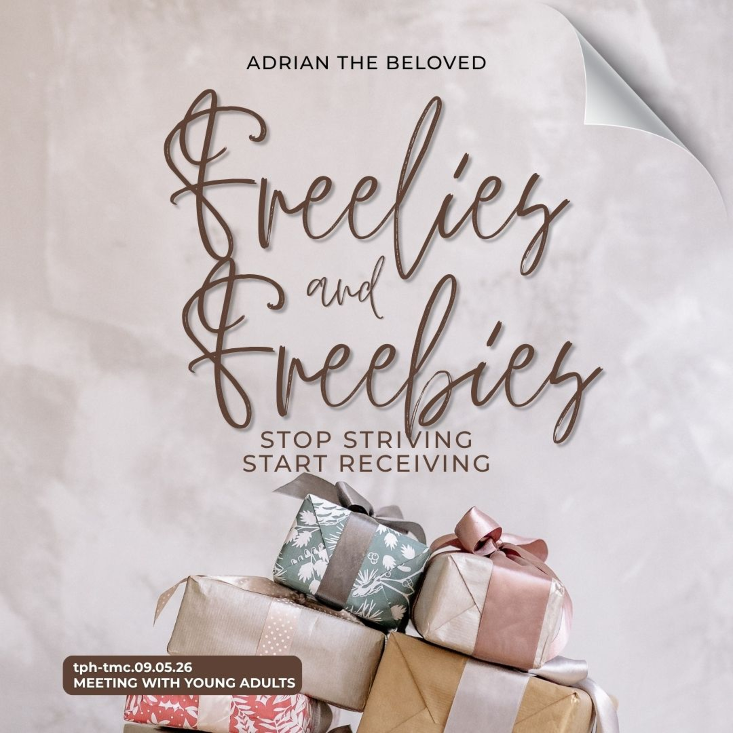 Freelies and Freebies—Stop Striving, Start Receiving cover art