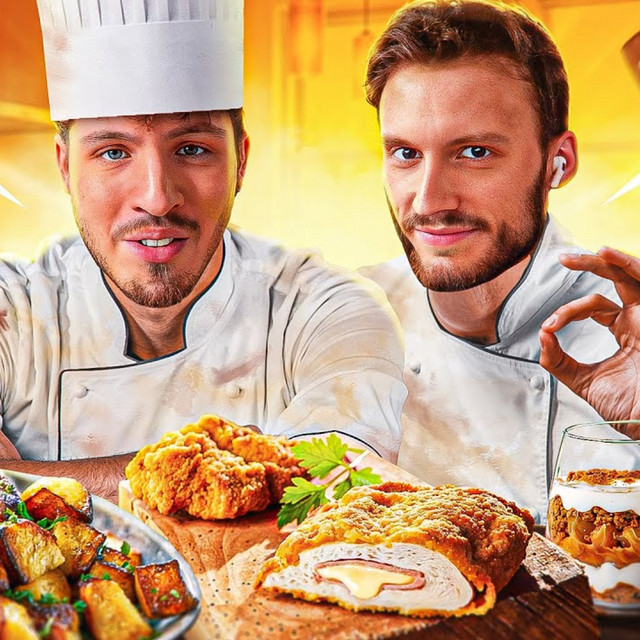 IL CUISINE DES CORDONS BLEUS AVEC UN DESSERT HORRIBLE (tout est cramé) cover art