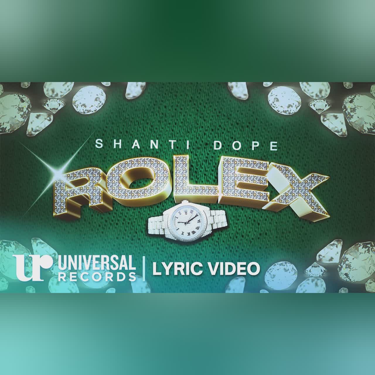 Shanti Dope - Rolex (Official Lyric Video) cover art