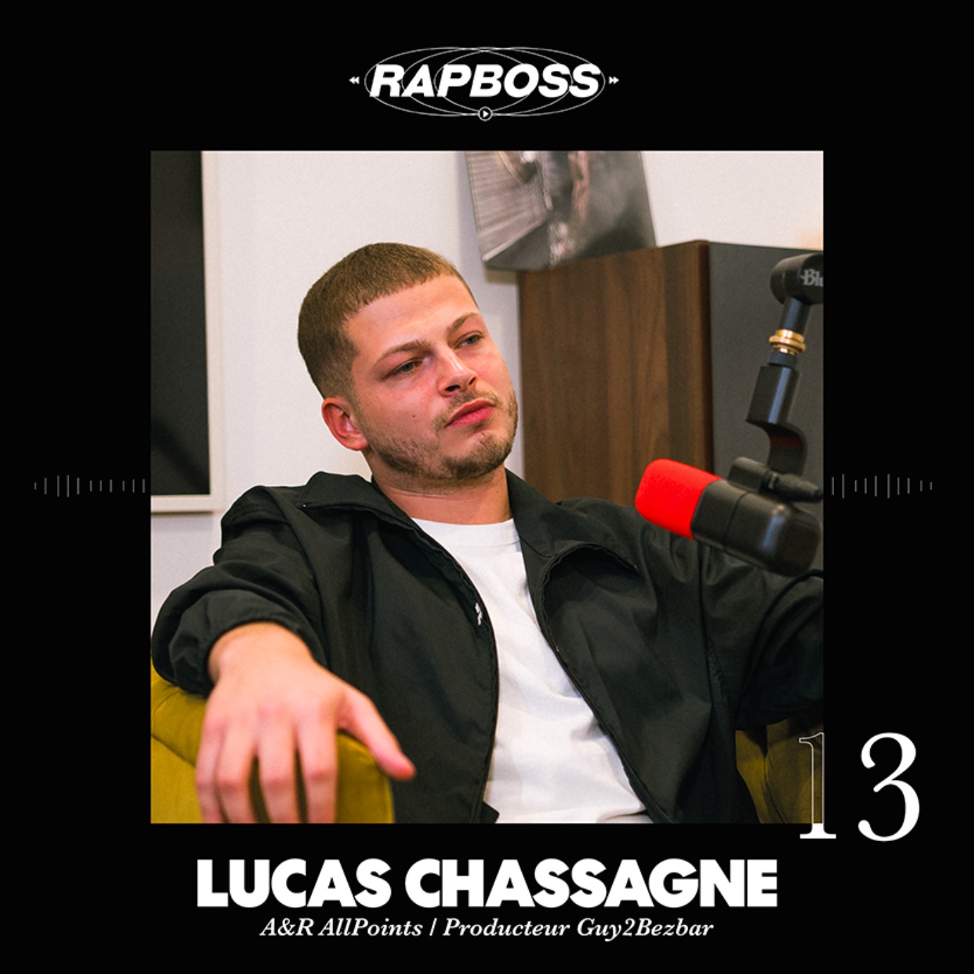 #13 Lucas Chassagne - Être DA chez AllPoints (Werenoi, Hamza, RK) tout en montant son label indé avec Guy2Bezbar ! cover art