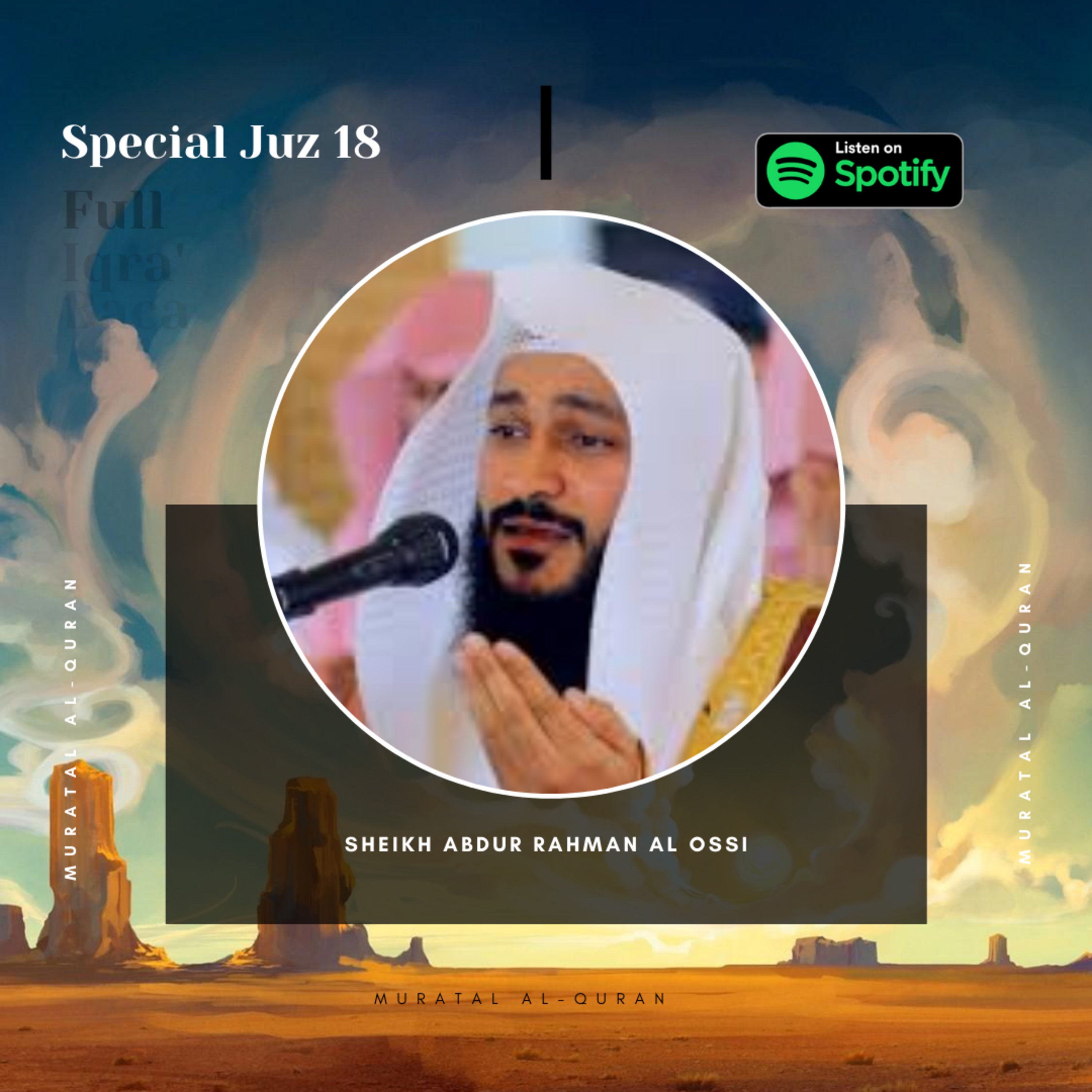 Al Qur'an - Surah 20 - Surat TaHa - Sheikh Abdulrahman Al Ossi cover art