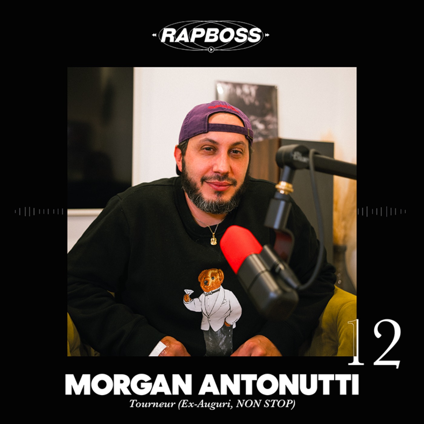 #12 Morgan Antonutti - Être tourneur de Josman, Tiakola, Sofiane Pamart chez Auguri avant de lancer sa structure live ! cover art