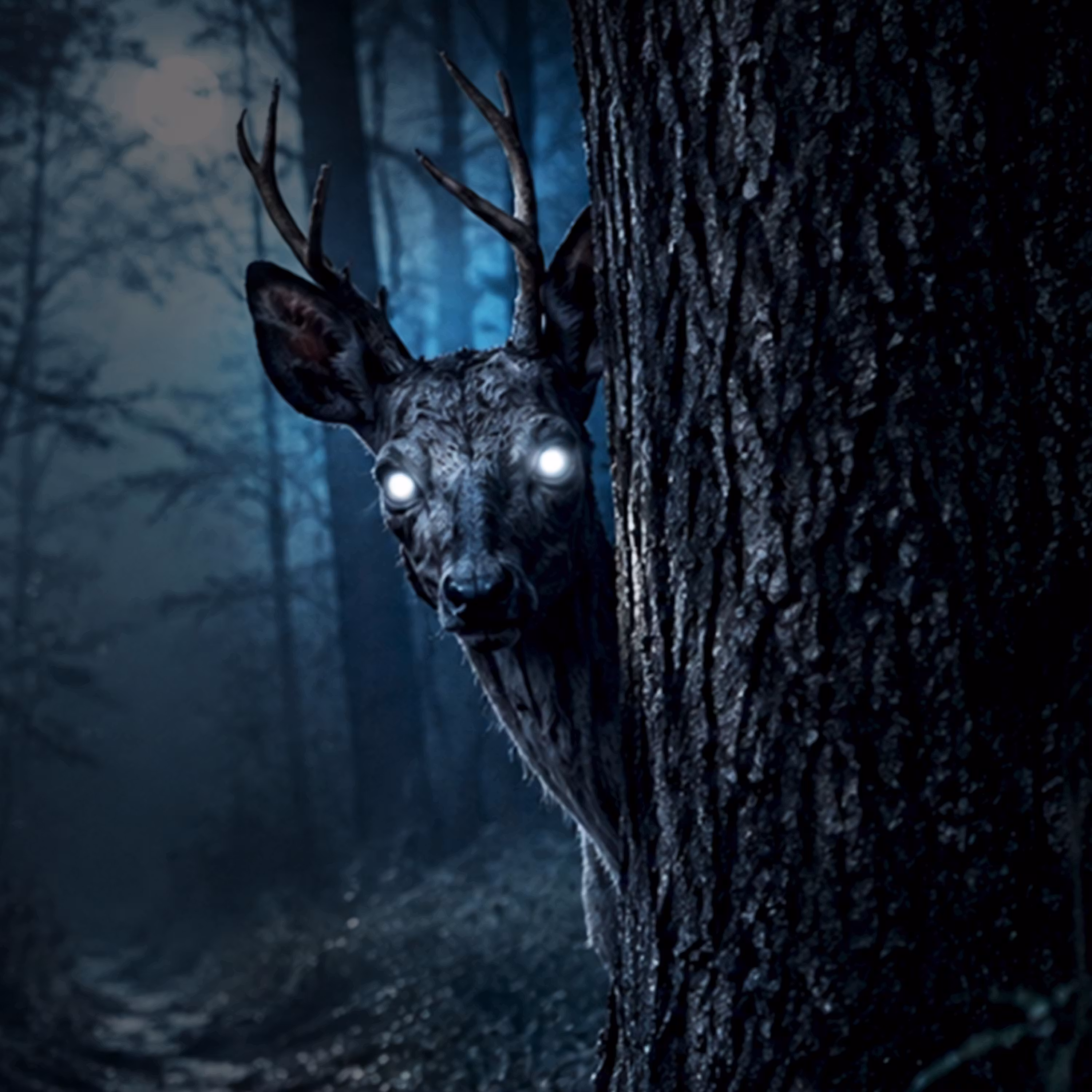Never Follow a Deer That Knows Your Name | SCP-6448 cover art