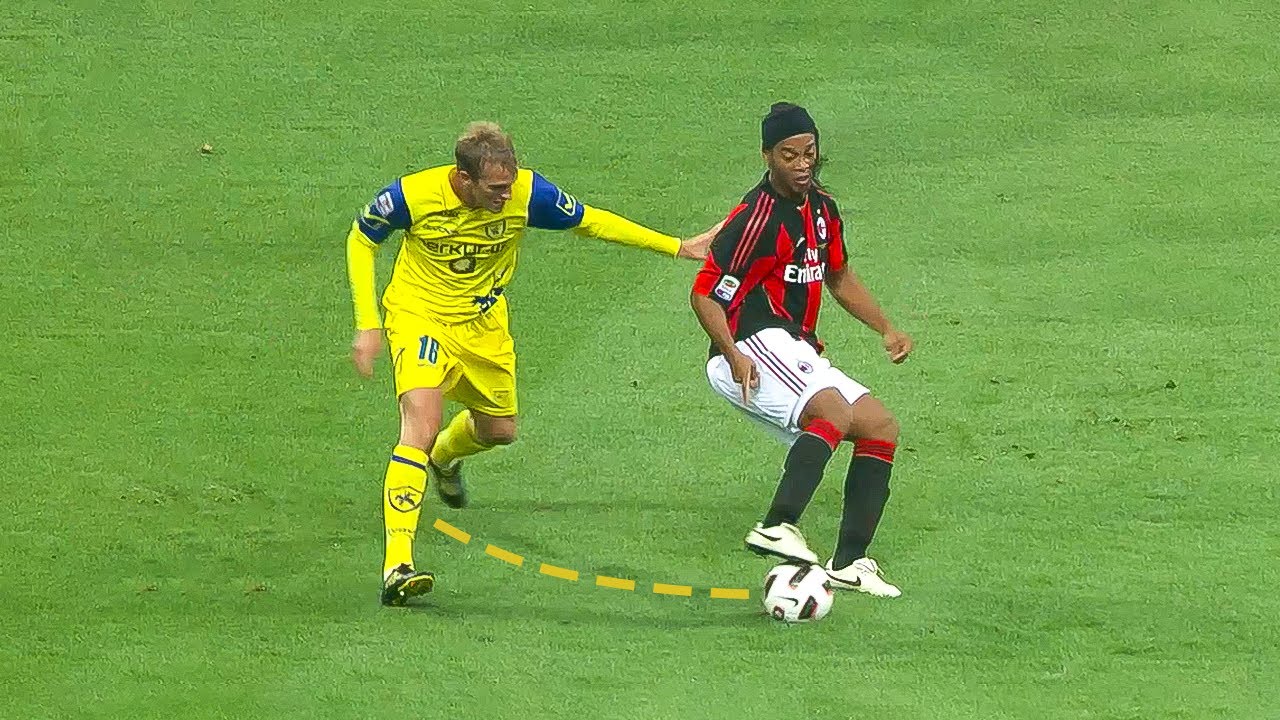Ronaldinho in this version was SCARY
