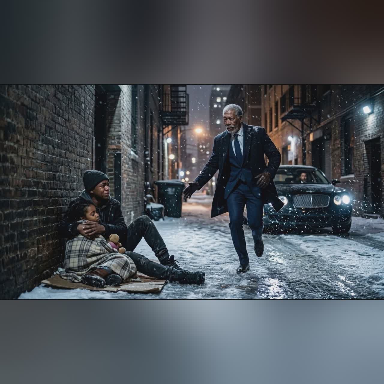 Billionaire Finds Two Children Freezing in a Blizzard — What He Does Next Changes Their Lives