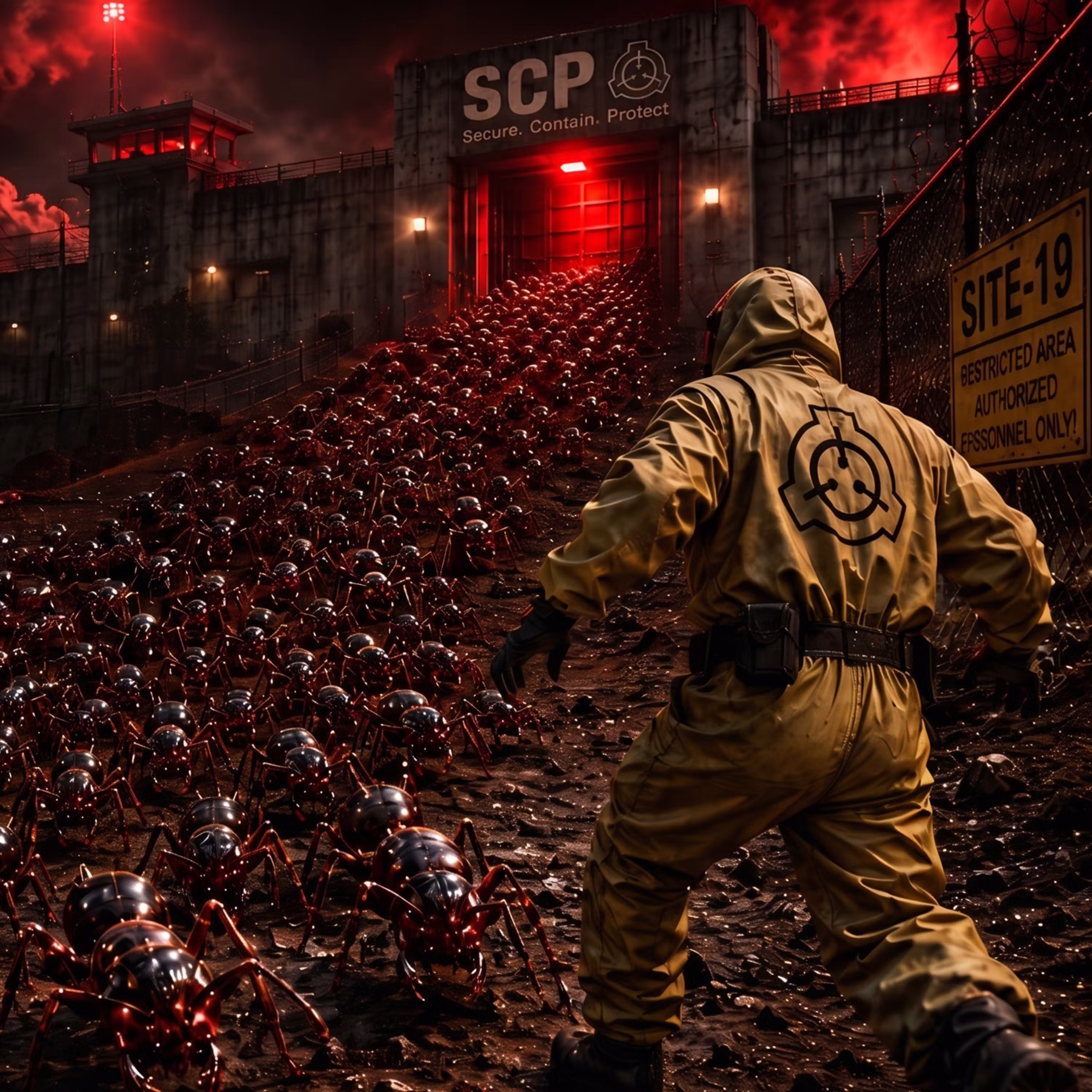 The Ant Colony That Declared War | SCP-9029 cover art