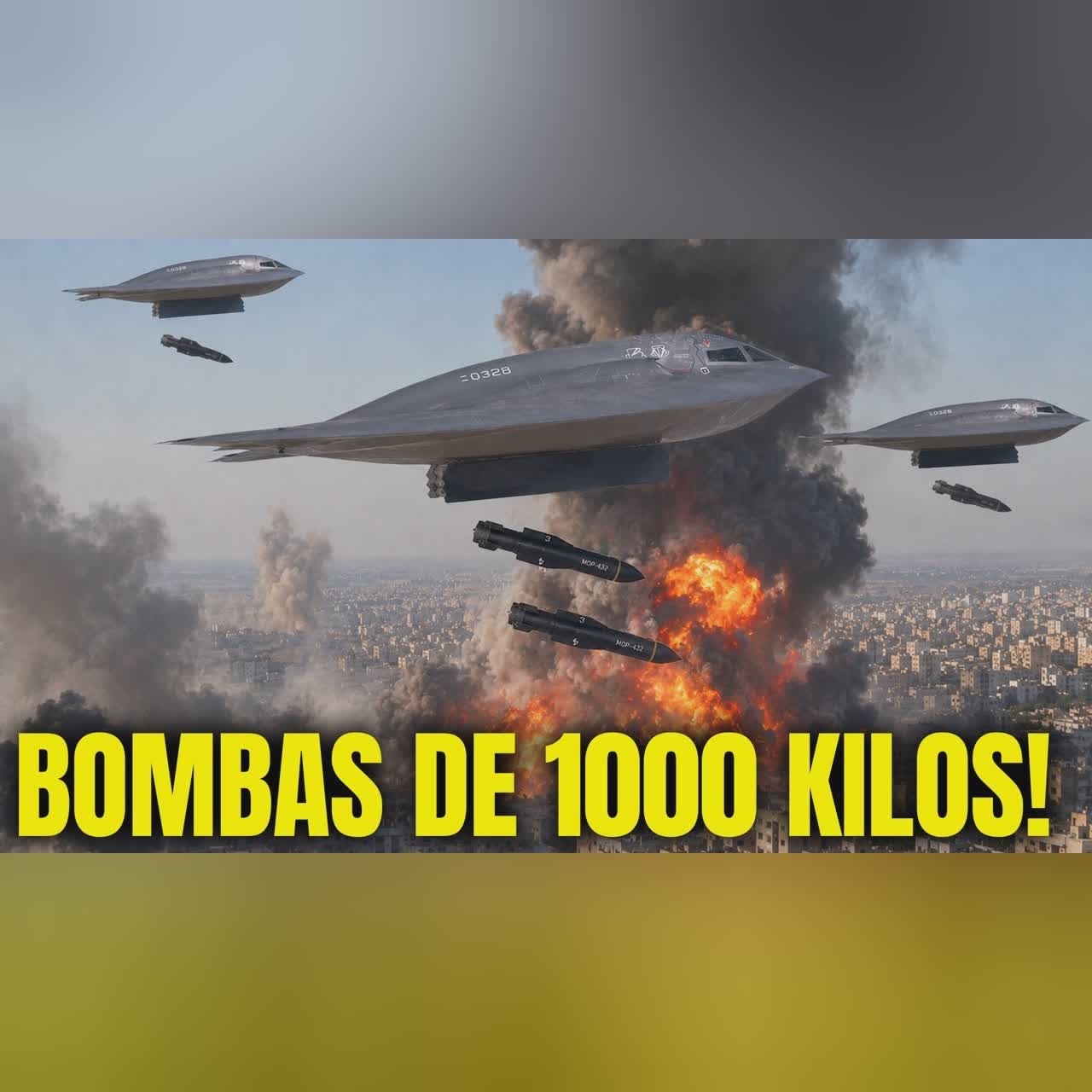 🚨 BOMBARDEROS B-1 ATACAN IRÁN con Bombas de 1.000 Kilos y Desata un Infierno