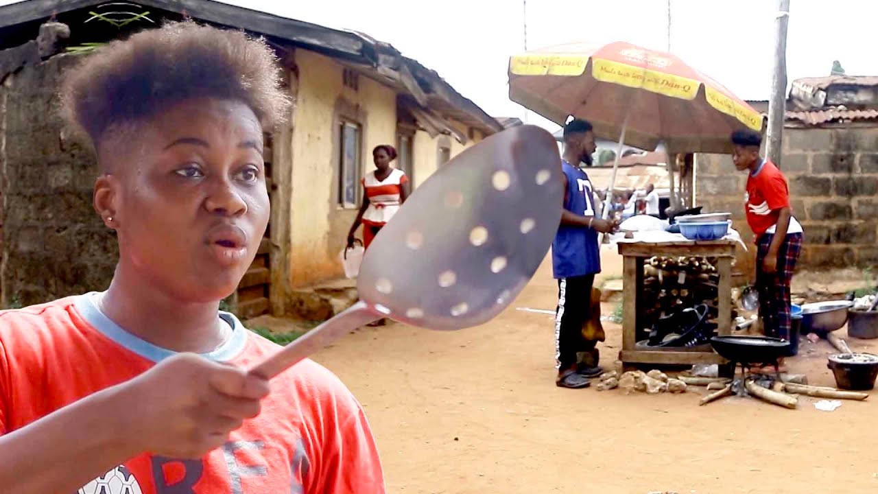 Poster I NEVER KNEW THE ROADSIDE AKARA SELLER THAT IS ALWAYS FIGHTING ME IS MY DESTINY WIFE