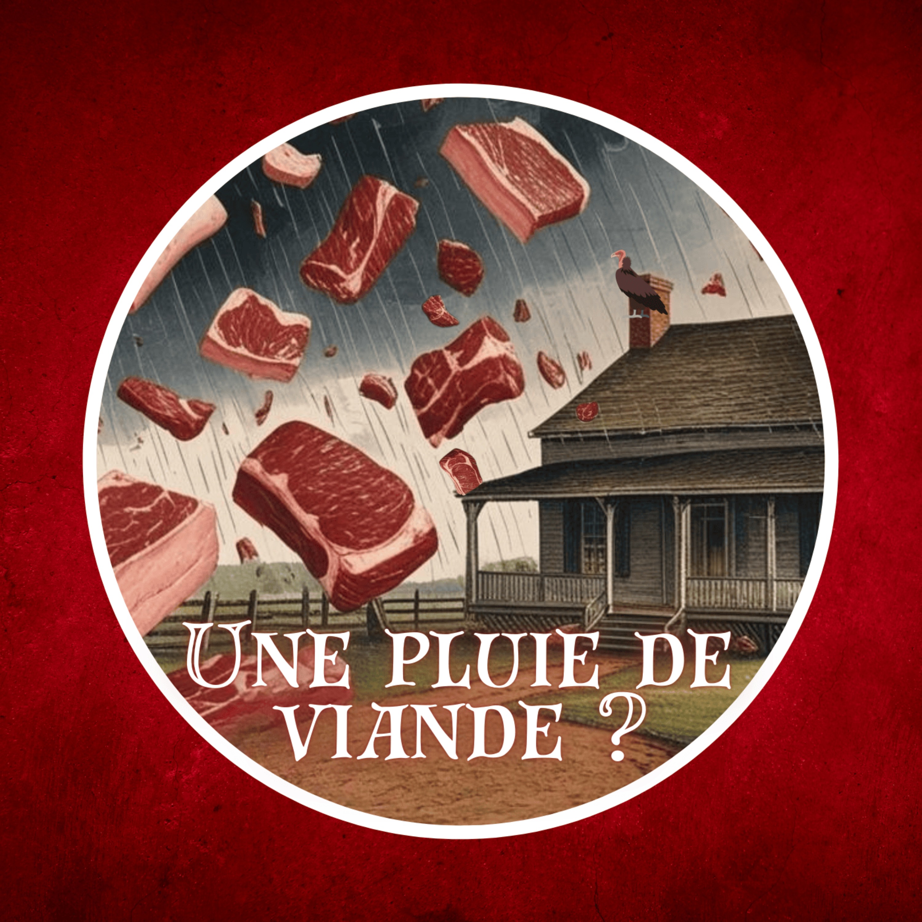 1876 : Quand une étrange pluie de viande s'est abattue sur le Kentucky... 🌧️🥩 cover art