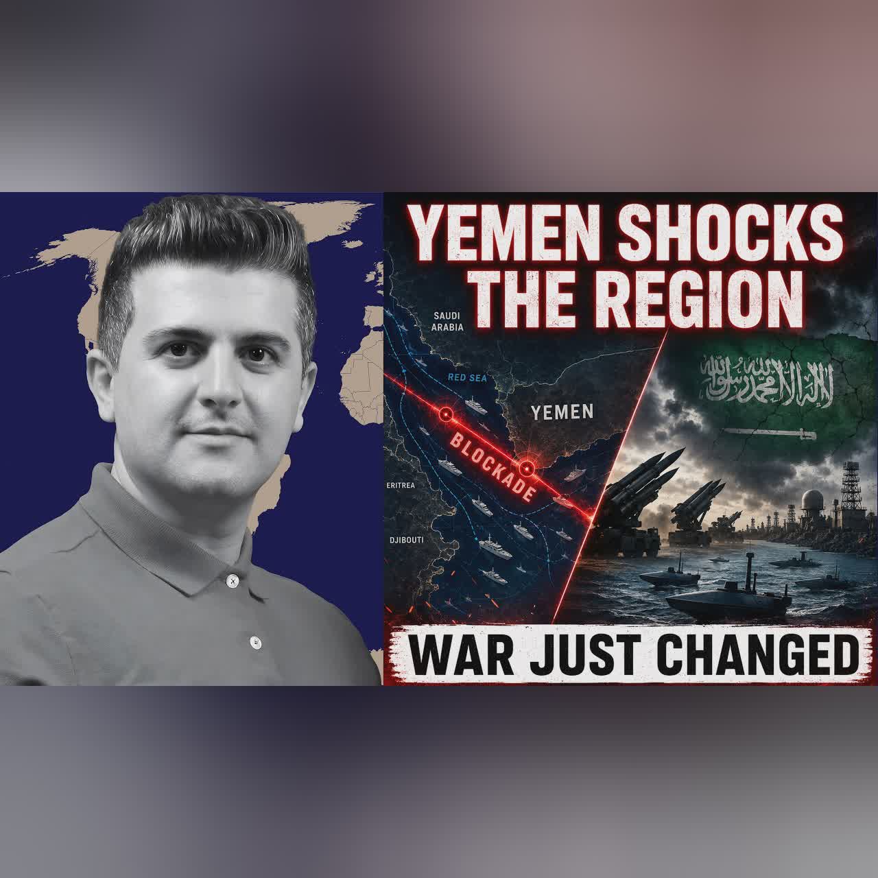 Nima R. Alkhorshid: Yemen Shocks the Region: Immediate Blockade on Saudi Arabia Changes the War cover art