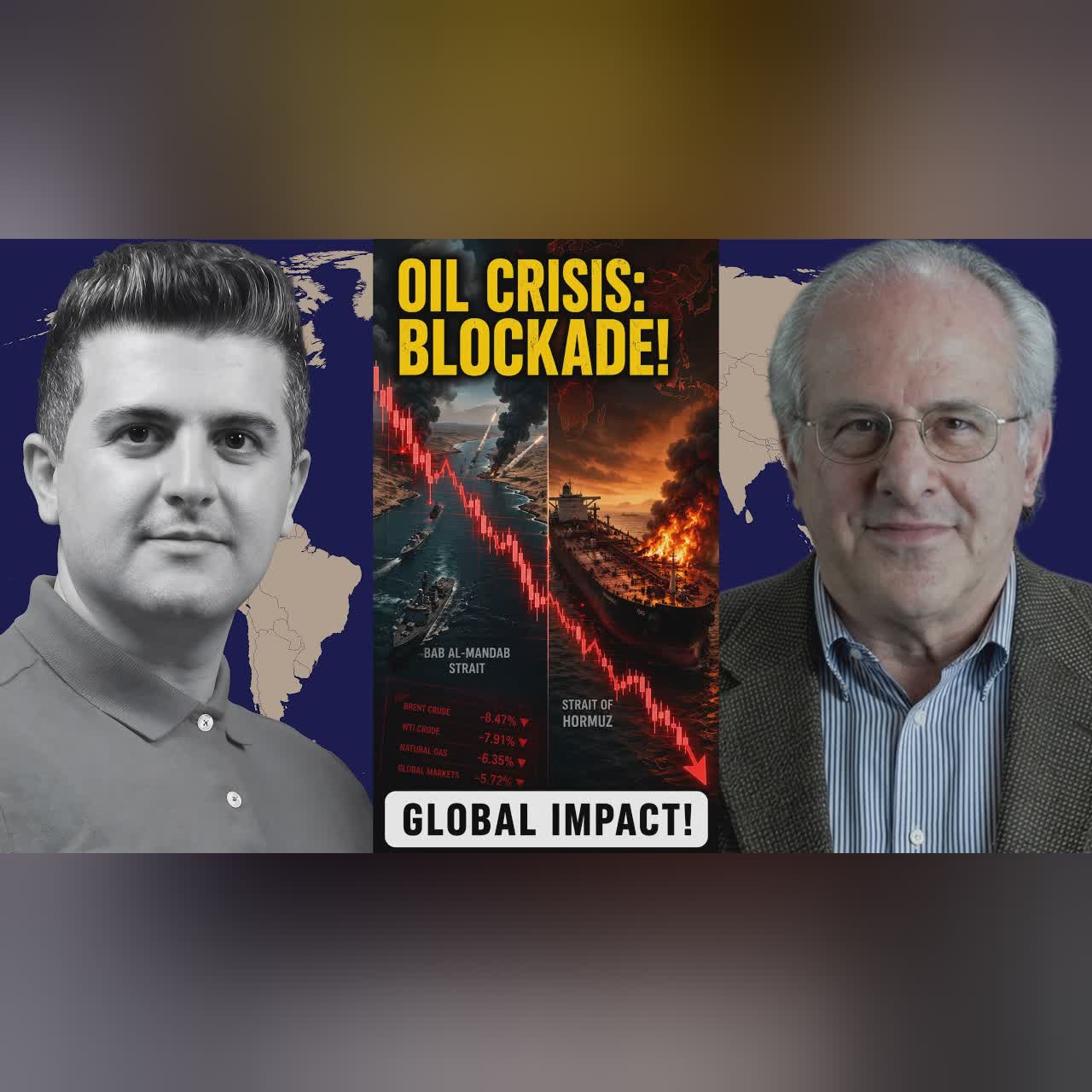 Richard Wolff: Yemen's Bab al-Mandab Blockade & Hormuz Closure Shatter the Global Oil Market cover art