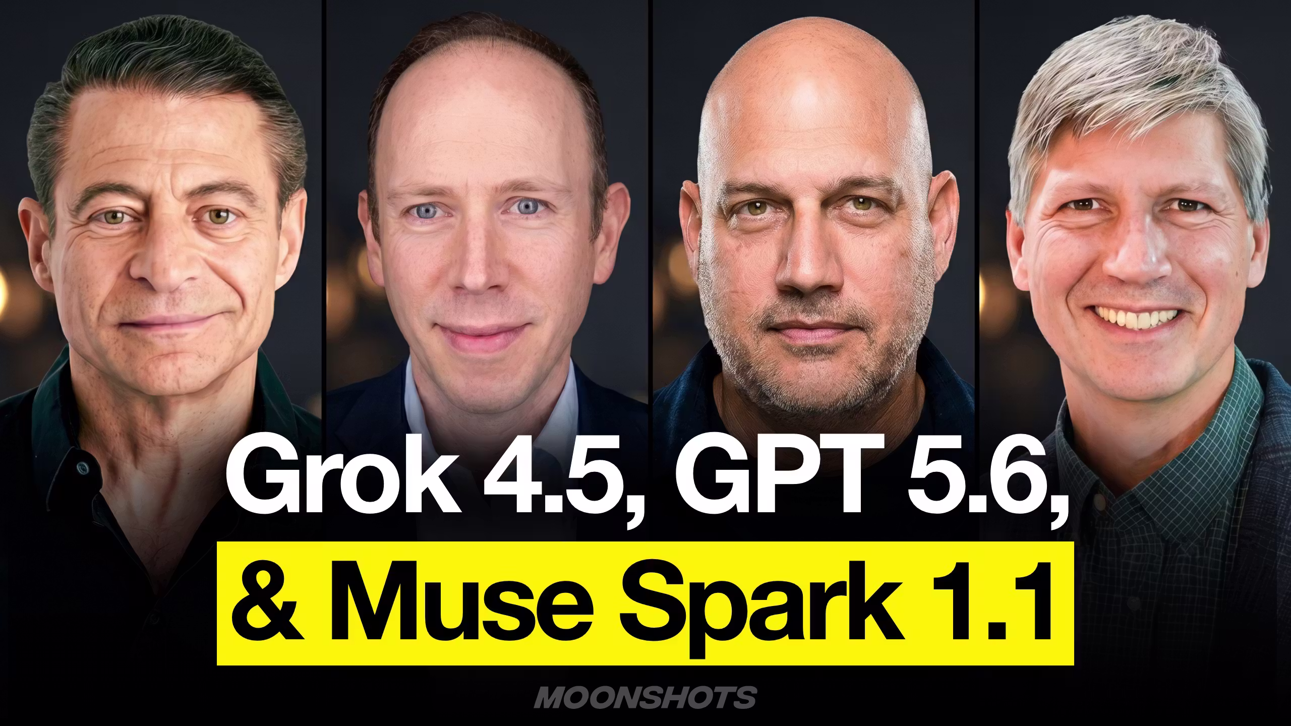 The AI Duopoly Is Over: Grok 4. 5 , GPT-5 . 6 , and Muse Spark in One Week | #270 cover art