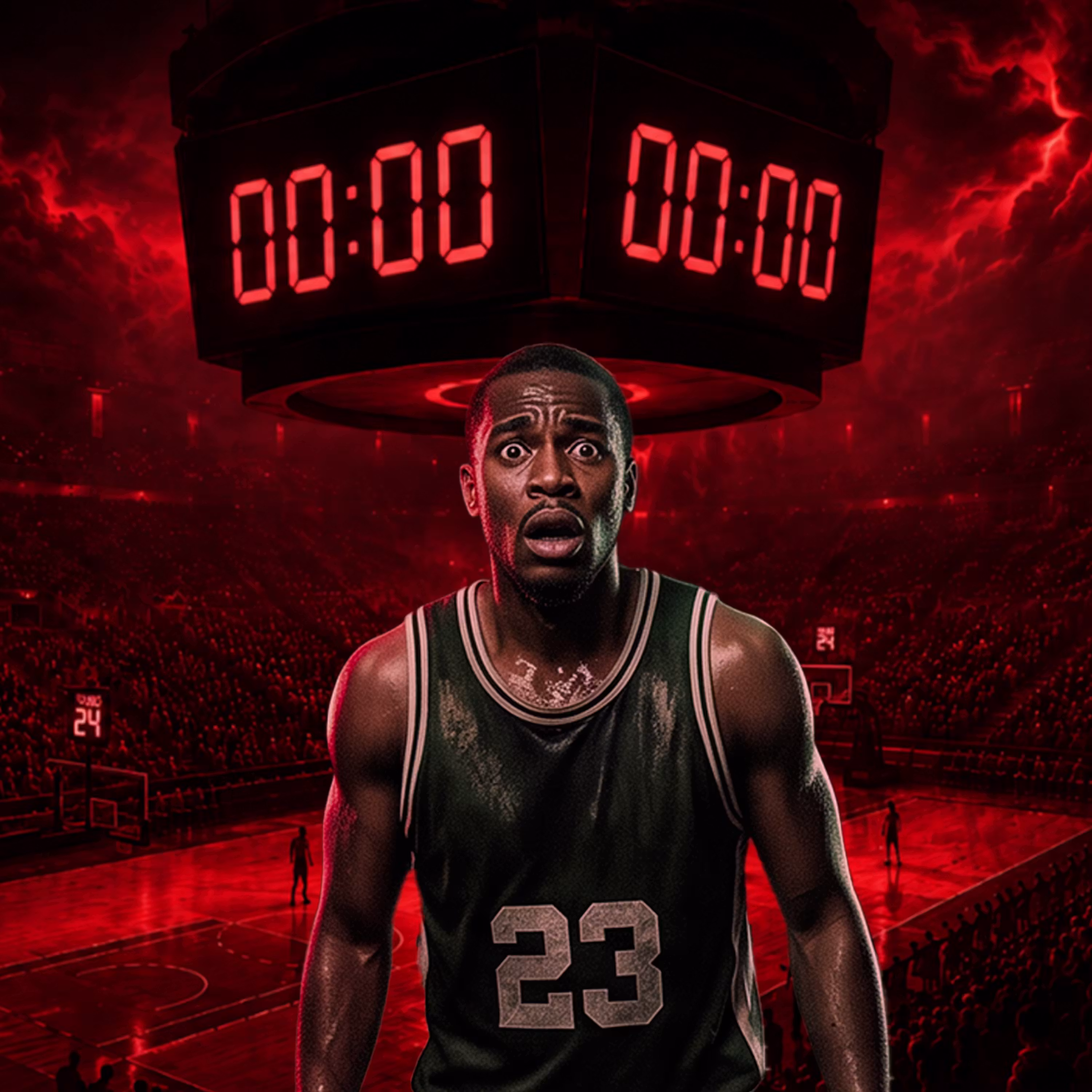 The Basketball Game That Never Ends | SCP-1733 cover art