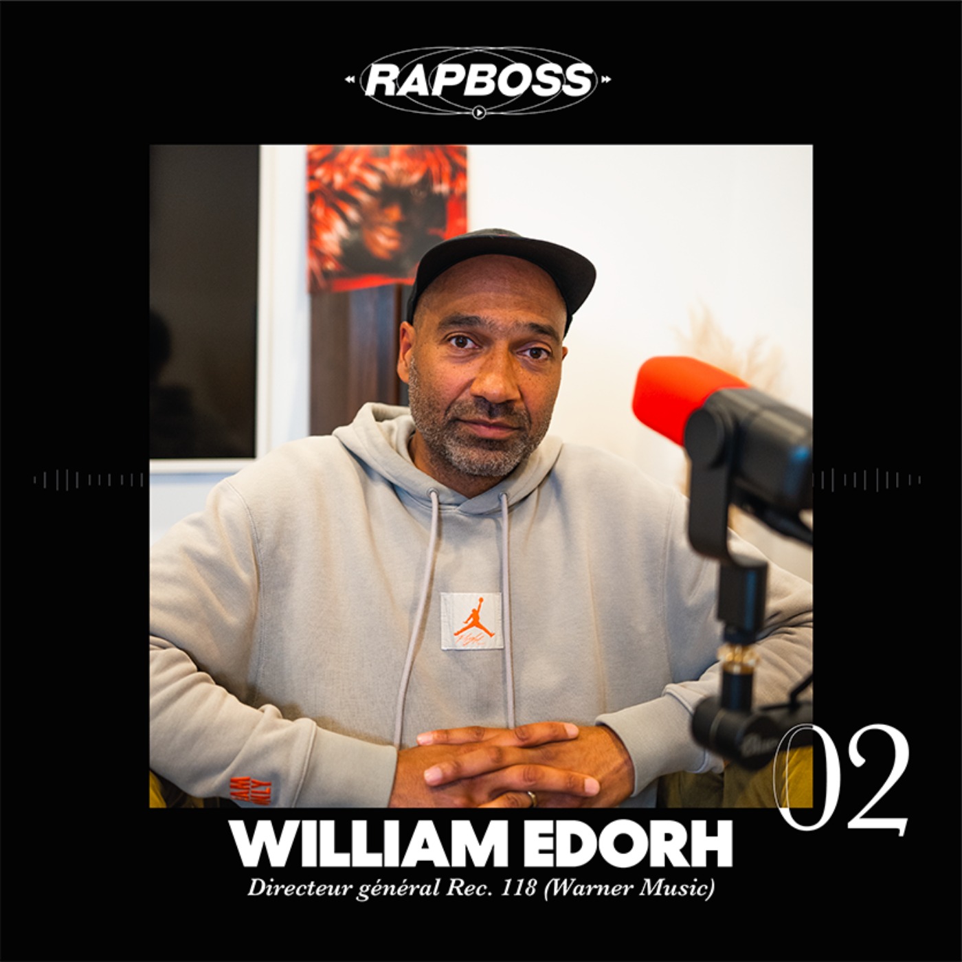 #02 William Edorh - Créer Rec. 118, y développer les plus belles têtes d'affiches, de Ninho à Aya en passant par SCH cover art